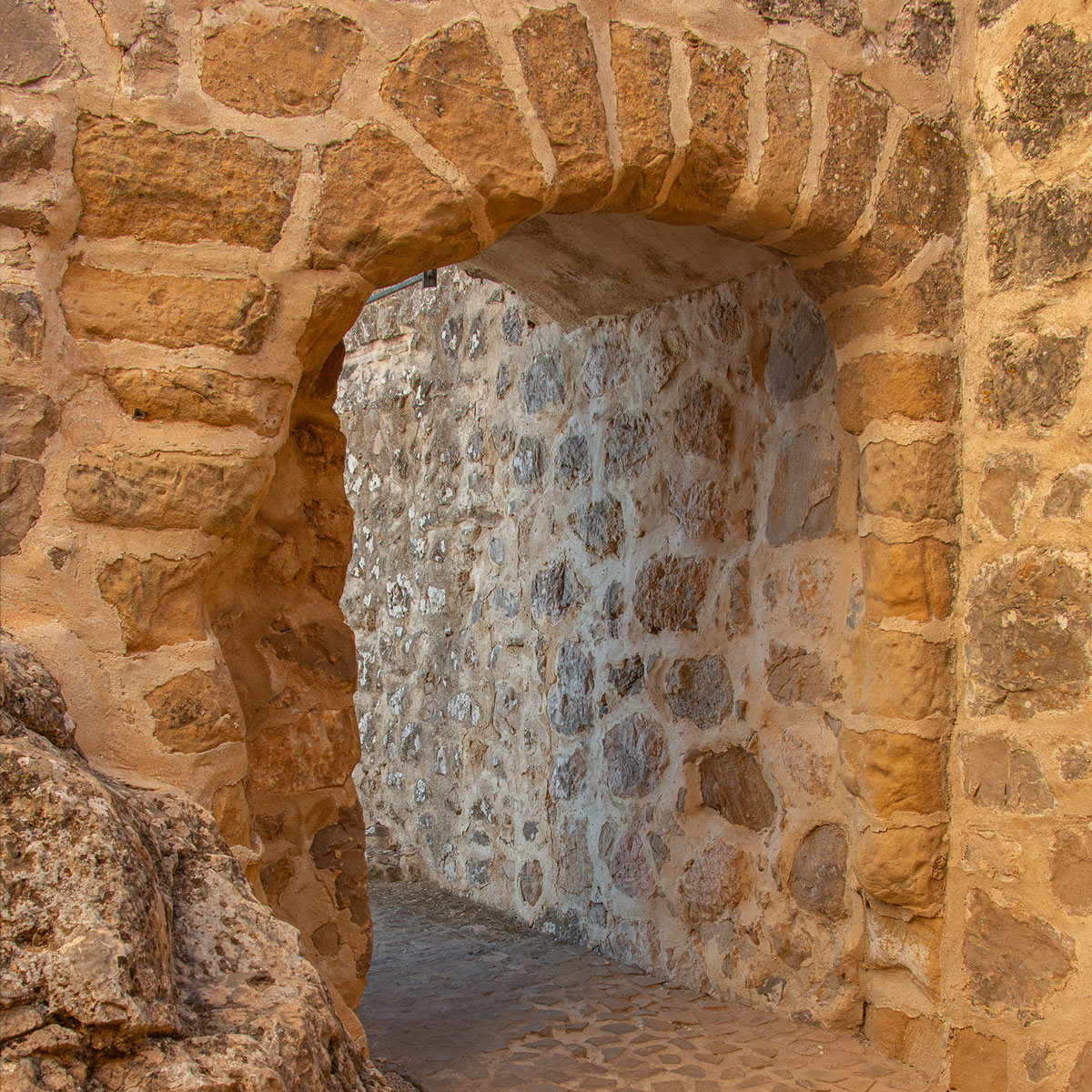 Puerta de acceso al patio de armas