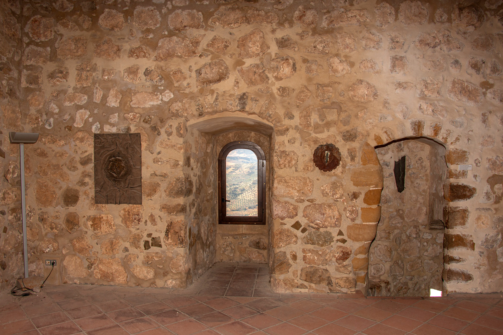 Muro Sur de la torre del homenaje