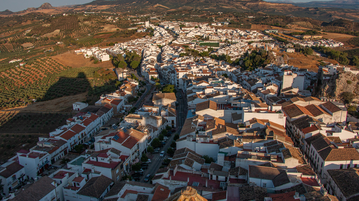 Vista Este desde la cubierta de la torre del homenaje